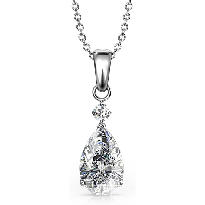 Prinsessenhangers - Zilver en Kristal