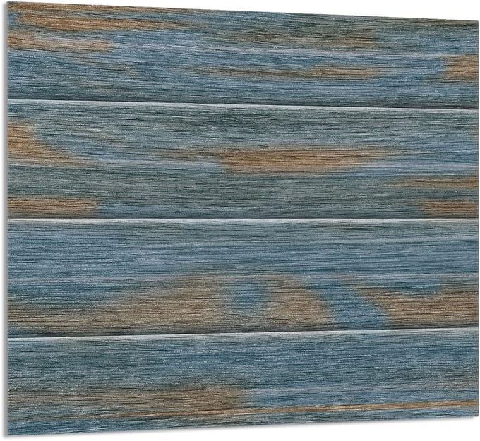 TMK ArtDeko - 65x60 cm - Glazen Keukenpaneel - Hout Design