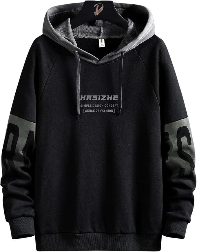 Heren Hoodie Sweatshirt met Capuchon