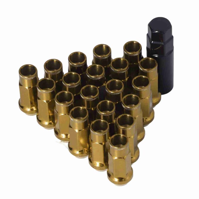 20 stuks M12x1.25 Metalen Wielmoeren Universele Autoaccessoires Vervanging voor Mitsubishi