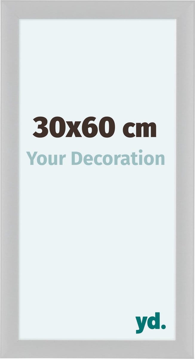 Your Decoration - Fotolijst 30x60 cm - MDF - Wit Hoogglans - Como