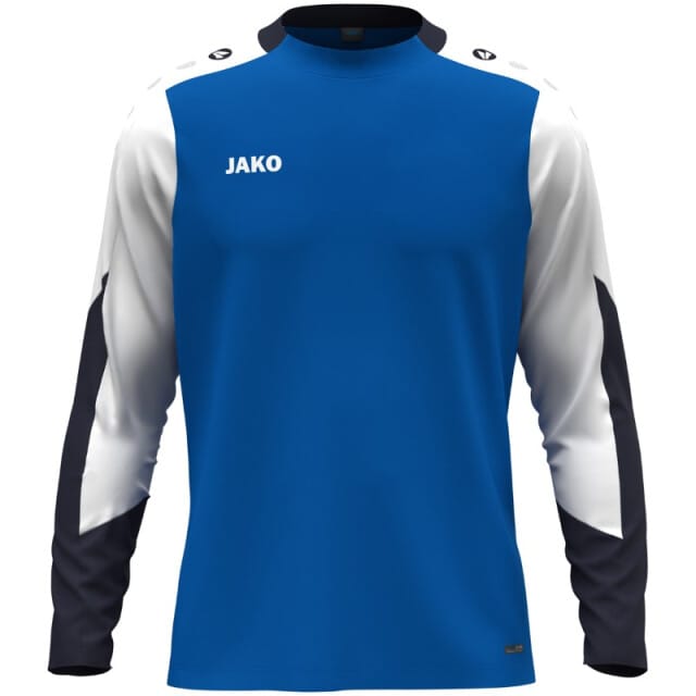Jako Dynamic Longsleeve Kinderen - Royal / Wit / Marine | Maat: 116