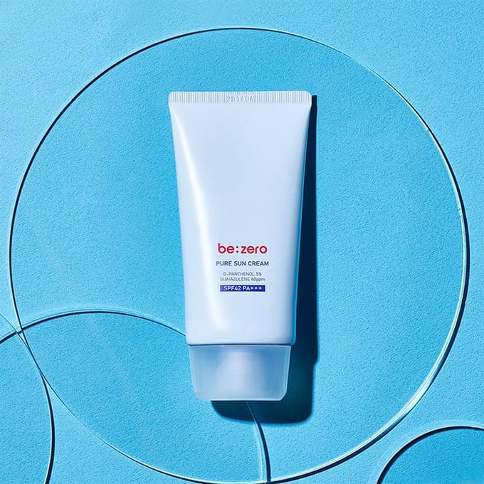 [DERMA FACTORY] Crème solaire pure Be Zero SPF 42 PA+++ 80g white