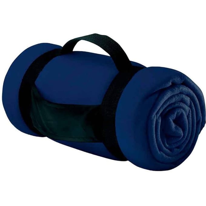 SOLS Stavenger Plaid Deken van Fleece (Franse marine)