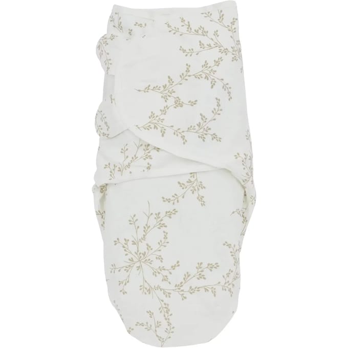 Meyco Baby Branches swaddlemeyco inbakerdoek - sand - 0-3 maanden - 1.0 TOG