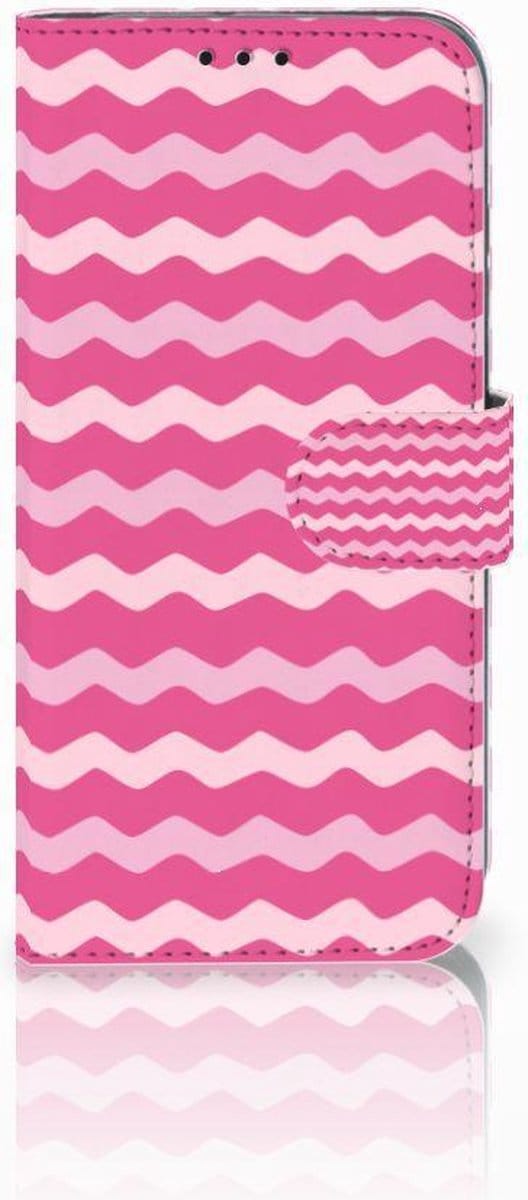 Honor 10 Lite Telefoon Hoesje Waves Pink