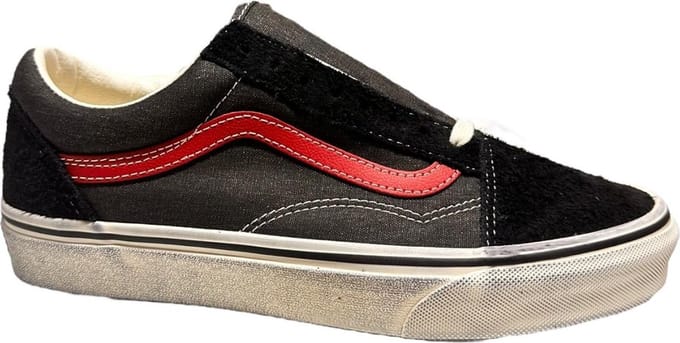 Vans - Old Skool - Sneakers - Heren - Zwart/Rood