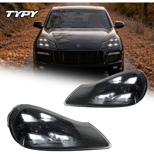 CTYPY koplampen voor 2007-2010 Porsche Cayenne 957, LED PDLS Matrix, DRL, autoaccessoires, plug-and-play