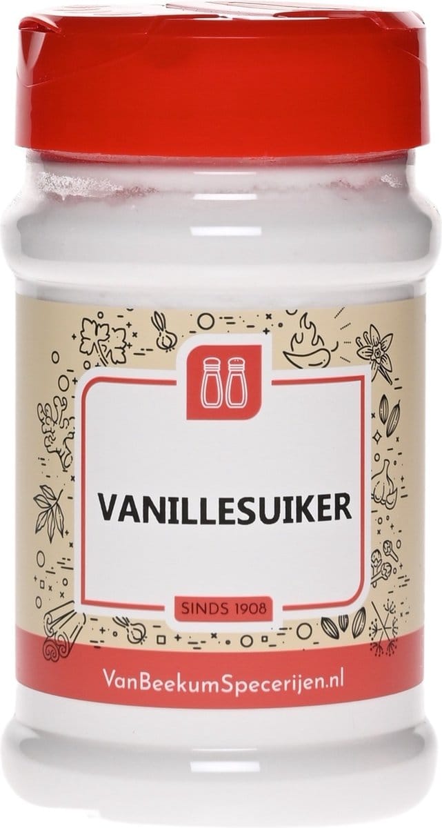 Van Beekum Specerijen - Vanillesuiker - Strooibus 160 Gram