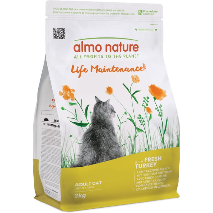 2kg Kalkoen & Rijst Almo Nature Holistic Kattenvoer