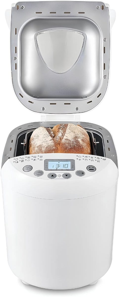 KAD® Broodbakmachine - 19 Bakprogramma's - Broodmachine - Wit - 35cm x 24cm x 30cm
