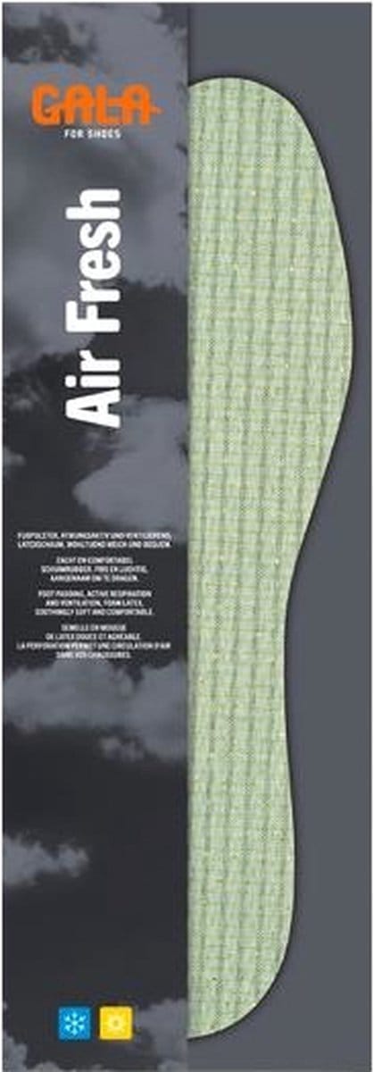 Gala Air Fresh inlegzolen – Geurvreter, dun en luchtig – Geschikt voor normale schoenen, van textiel – Dunne comfortzolen van schuimrubber die helpen nare luchtjes in schoenen te verminderen – 35/36