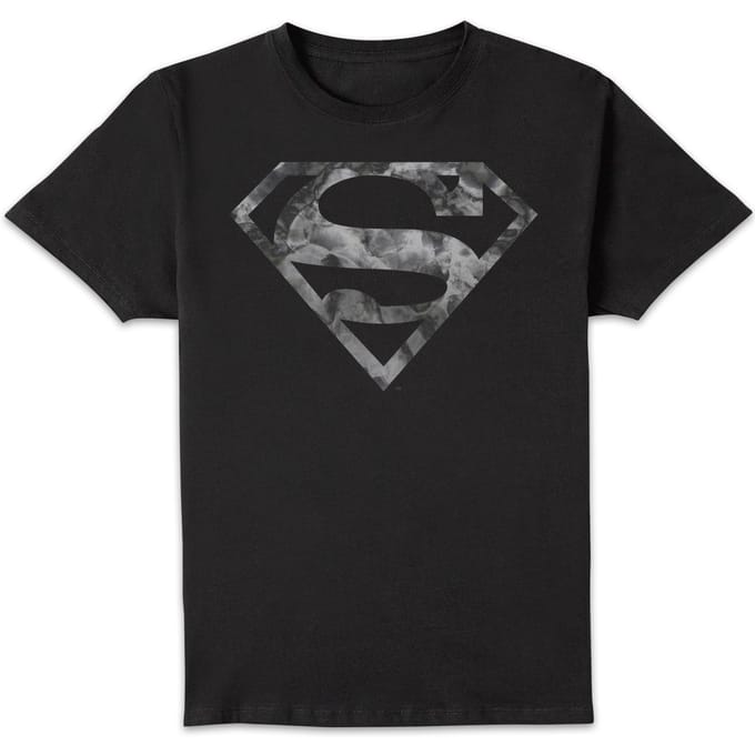 DC Originals Marble Superman Logo T-shirt - Zwart - M