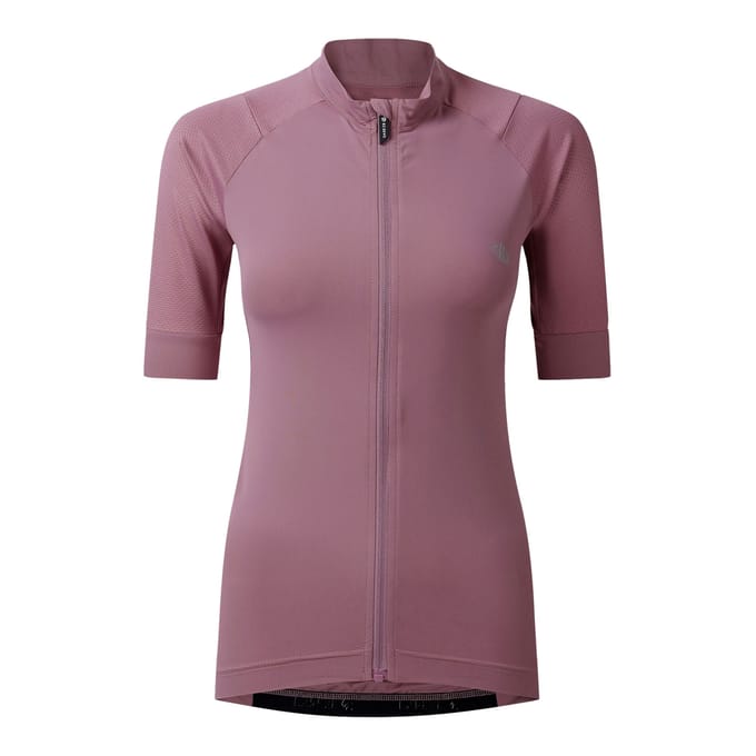 Dare 2B Dames/Dames Lightning Wielerjack met korte mouwen (Dusky orchidee)