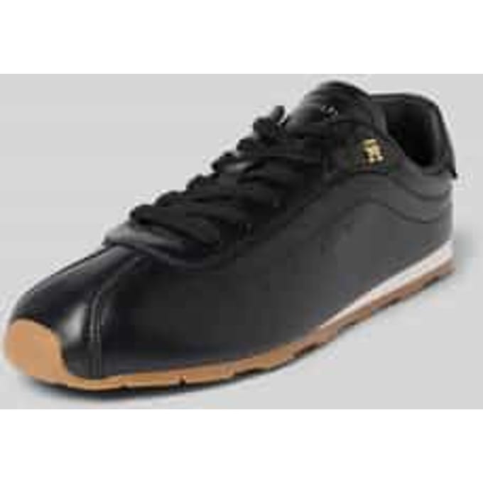 Lage sneakers van echt leer