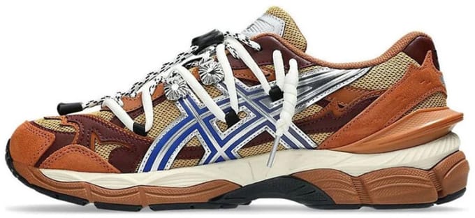 ASICS Gel-Cumulus 16 TOGA Brown Blue Pure Silver - Maat 42