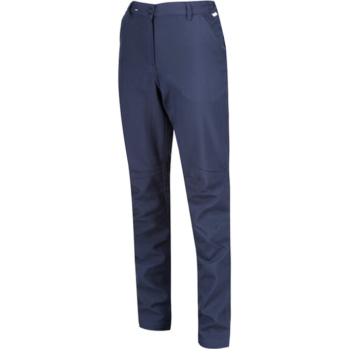 Regatta - Geweldige Outdoors Dames Fenton Softshell Wandelbroek (Donkerblauw)