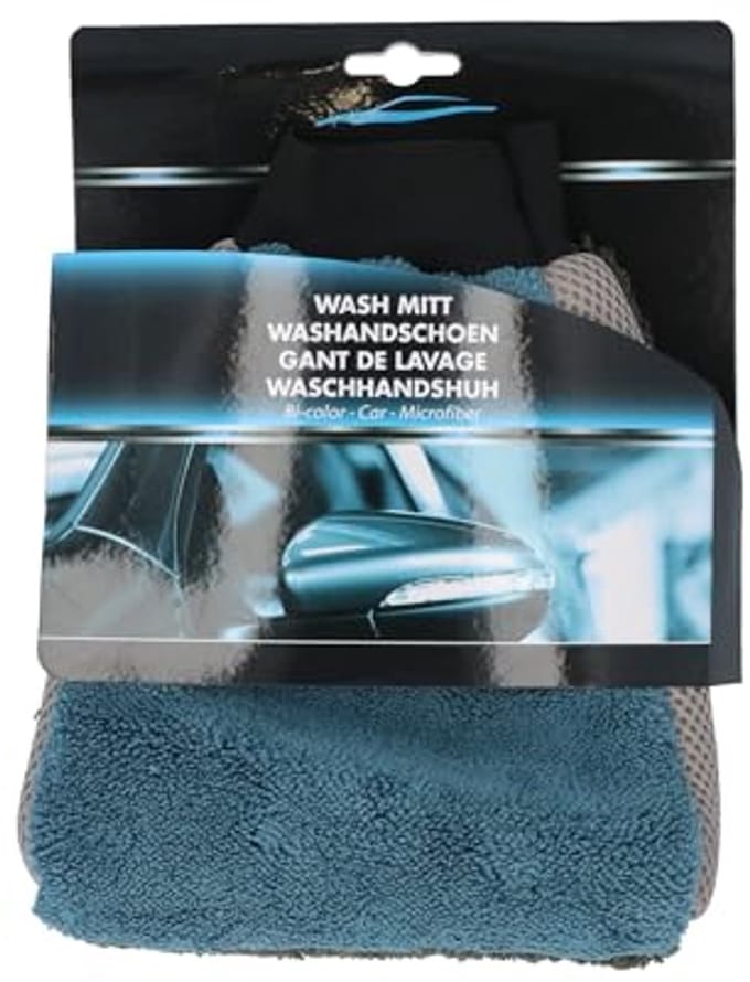 Microfiber Washandschoen Bi-Color voor Auto