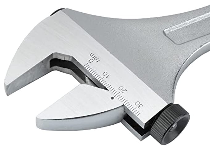 Rolvorksleutel met Slakkenwiel - 30,5 cm