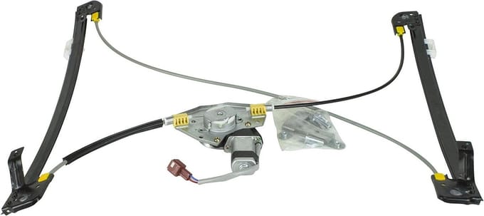 Raamheffer - Vensterheffer - Auto Reparatie - Zonder motor - Links - Zwart