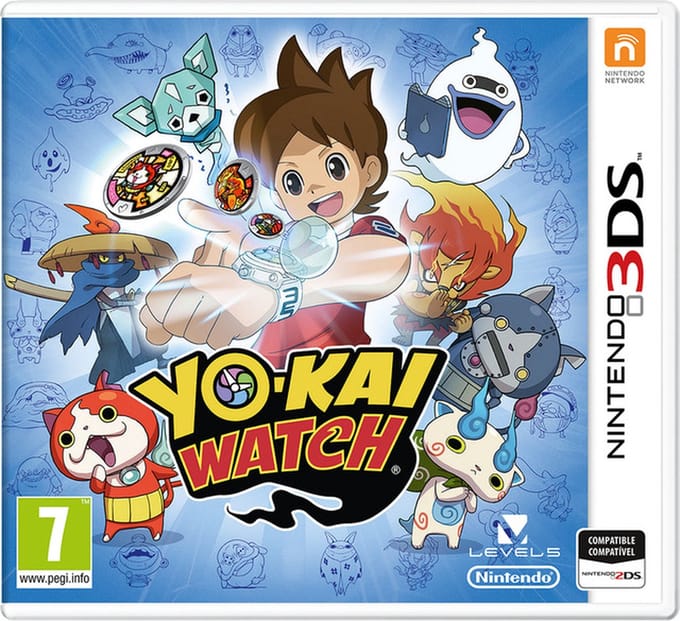 Yo-Kai Watch - Nintendo 3DS (Engels Duits Frans Spaans Italiaanse taal optie - ITA covers)