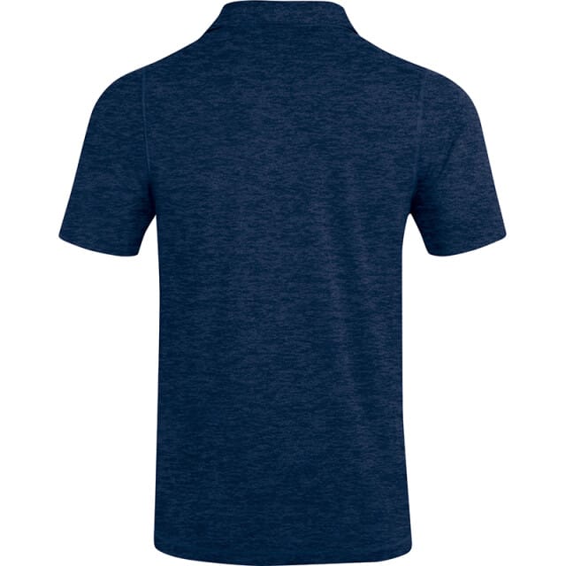 Jako Premium Basics Polo Heren - Marine Gemeleerd | Maat: S