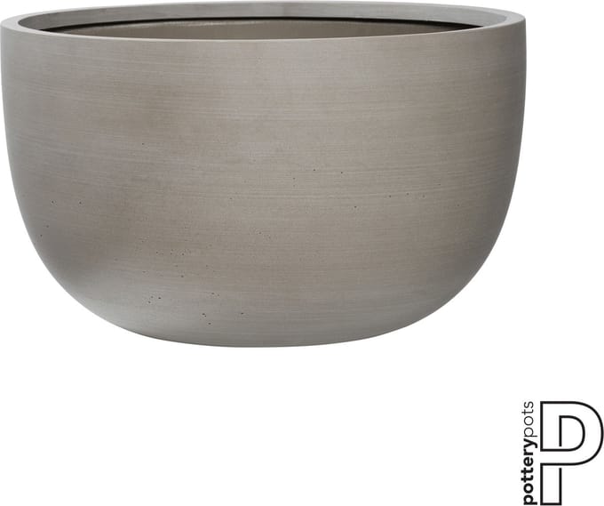 Pottery Pots Schaal-Plantenbak Sunny Grijs D 45 cm H 27 cm