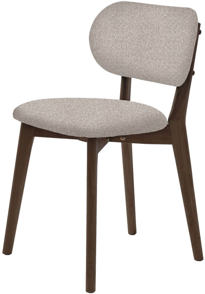 Eetkamerstoel Stilo Zand/bruin - Giga Living - Set van 2