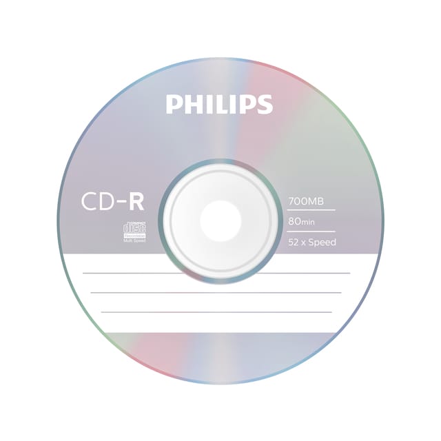 Philips - Philips CD-r 52x 700mb 100cake - 30 Dagen Niet Goed Geld Terug