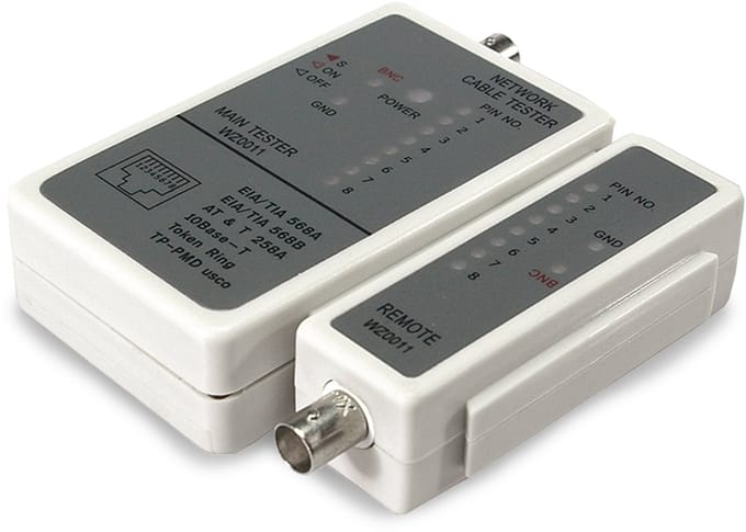 LogiLink Kabeltester voor RJ-45 en BNC