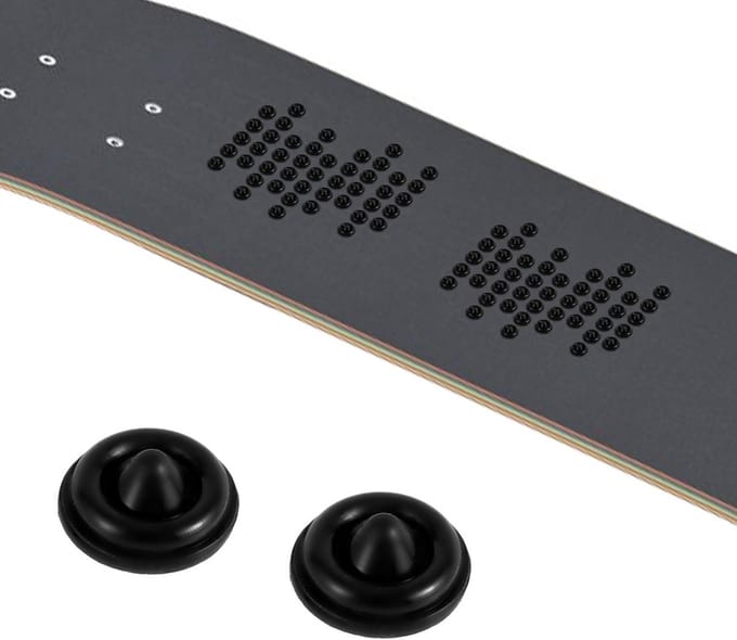 Snowboard stomppads - Ski grip - Verbeterde controle - Antislip siliconen - 100 stuks - Zwart
