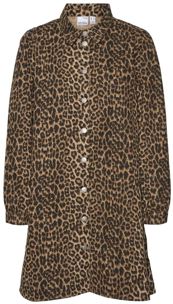 Vero Moda Curve Denim jurk VMCLUCIE Korte jurk