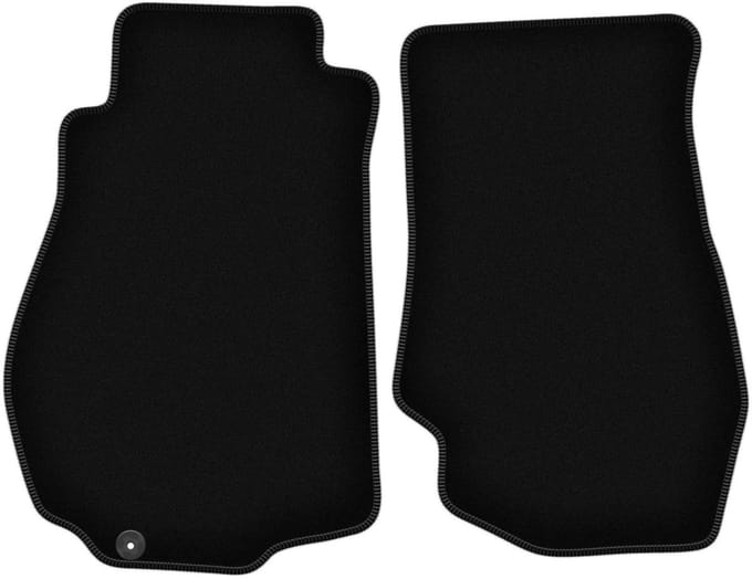 BASIC zwarte veloursmatten voor: Nissan 350Z coupé (2003-2009)