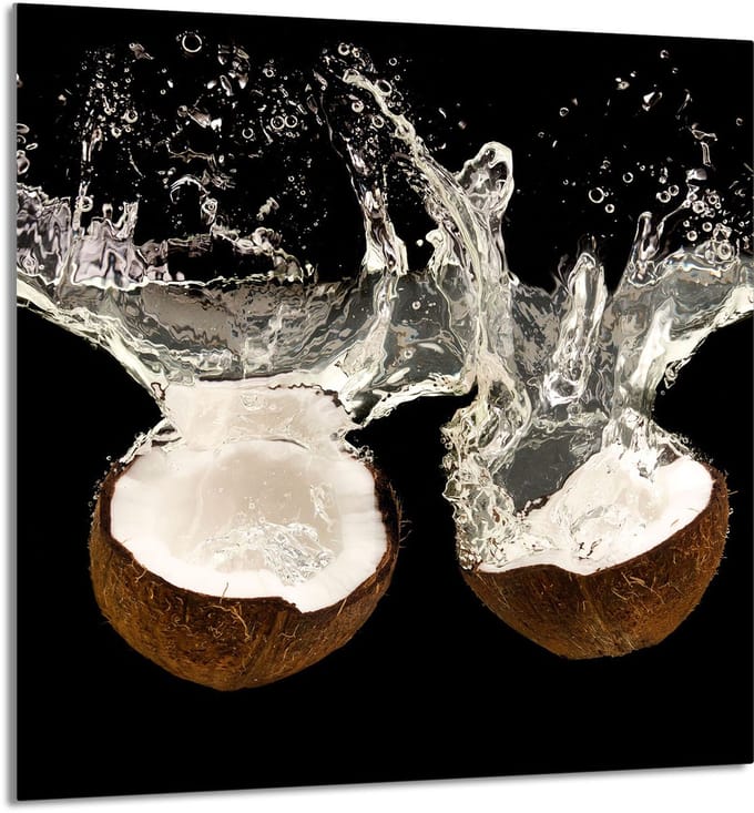 TMK ArtDeko - Snijplank - Glas - 60x65 cm - Kokos