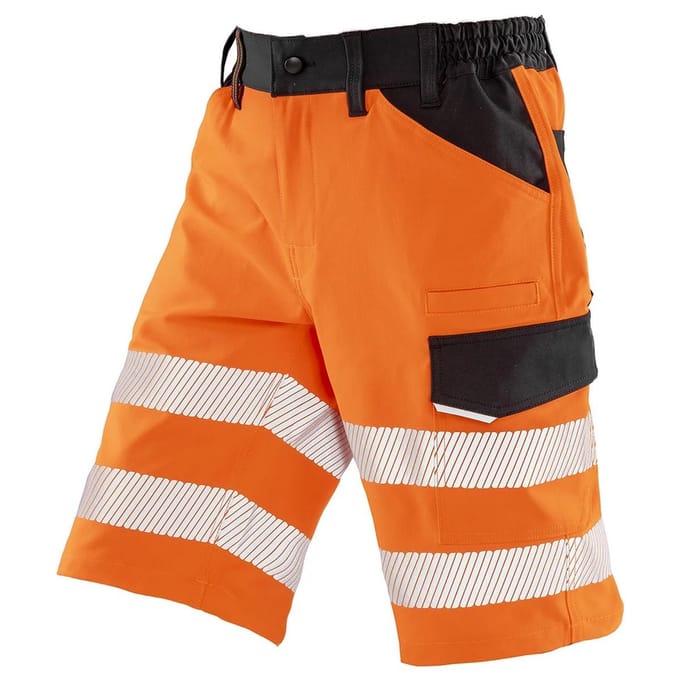 Shorts Dynamiques Extensibles Recyclés pour Homme M orange fluorescente