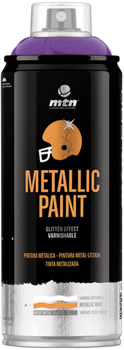 MTN metallic spuitverf - Violet - Ral 4011 - Decoratief - 400ml