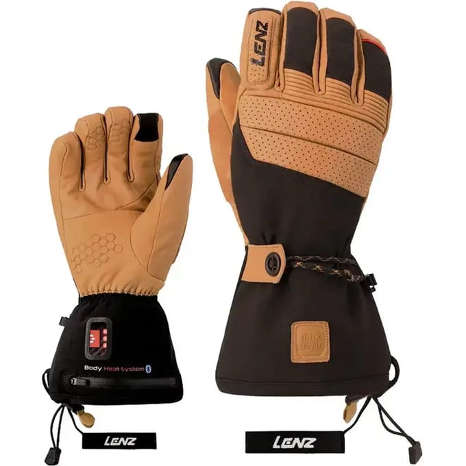 Verwarmde handschoenen met vingertoppen Lenz 9.0