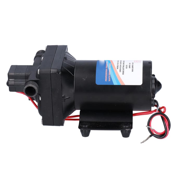 Pompe à diaphragme Mini taille CC Haute pression 8 litres Auto-amorçante Suralimentation Pompe à eau pour Lavage de voiture Irrigation(F42 103