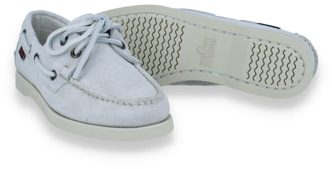 Sebago Dames Dockside Flesh Out Full White | Beige | Maat: 36