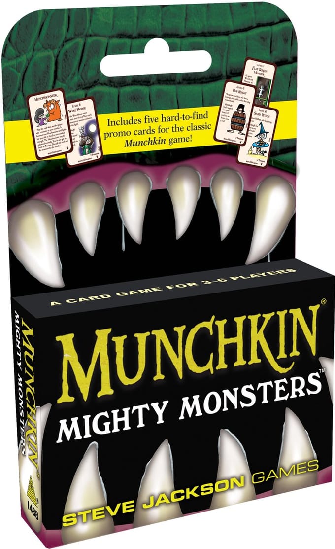 Munchkin Mighty Monsters - Kaartspel - Engelstalig - Steve Jackson Games