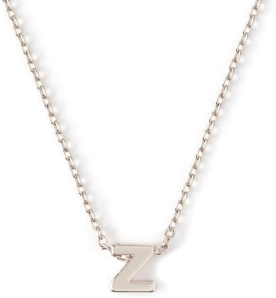 Orelia letter ketting Z zilverkleurig