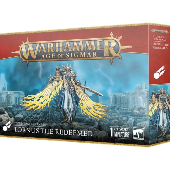 Bordspellen Games Workshop Warhammer AoS - Stormcast Eternals Tornus l'Affranchi