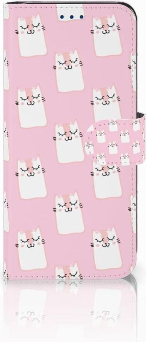 Samsung Galaxy S8 Telefoonhoesje met Pasjes Sleeping Cats