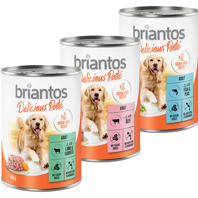 Briantos Delicious Paté Probeerpakket 6 x 400 g