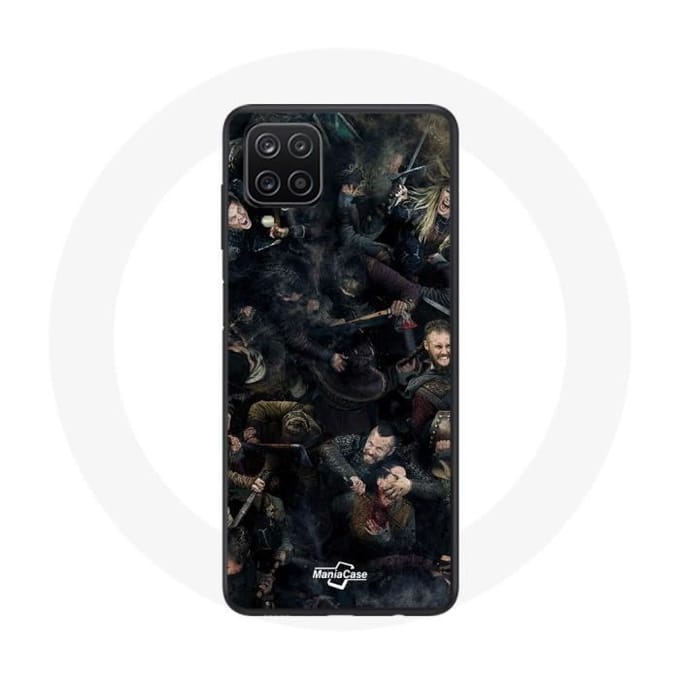 Coque pour Samsung Galaxy A12 Vikings Teaser Saison 6 Affiche Personnages Art