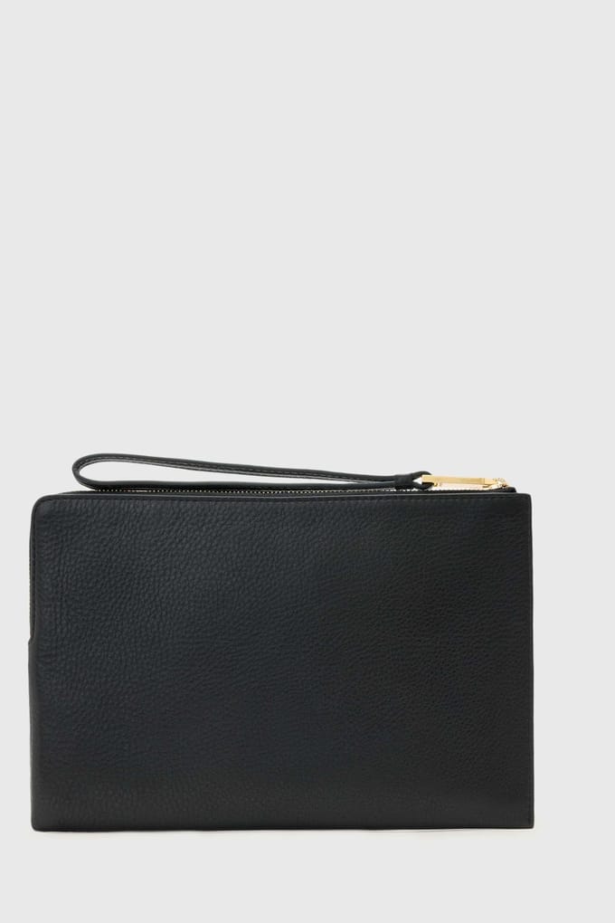 AllSaints Joshi Large Wallet Black Größe: OS | Clutches Outlet | Damen | Schwarz