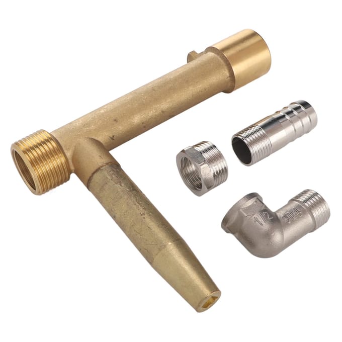 Vanne d'accouplement rapide en laiton Insert rapide Outil d'accès à l'eau Pièces de système d'irrigation de jardin beige