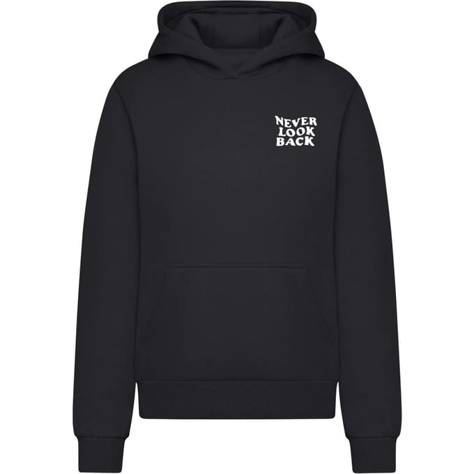 Zachte hoodie voor vrouwen Miss Tee Never Look Back