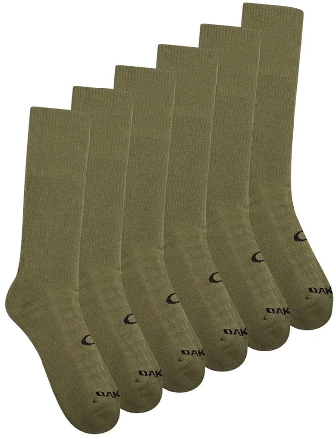 Oakley Apparel Si Boot Crewsokken 3 Paren Groen EU 43-46 Man