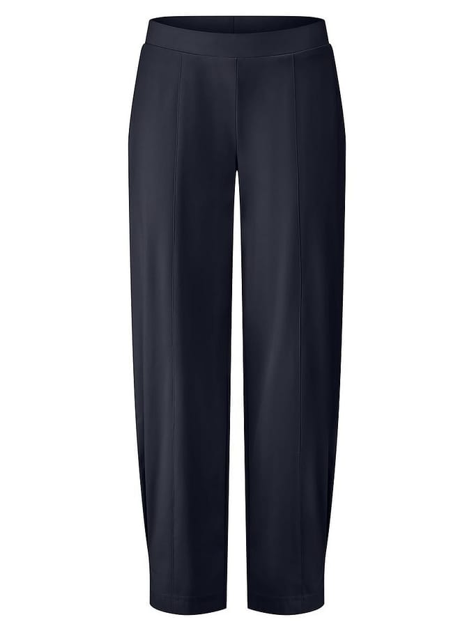 Wide Fit 7/8-broek Van Peter Hahn blauw